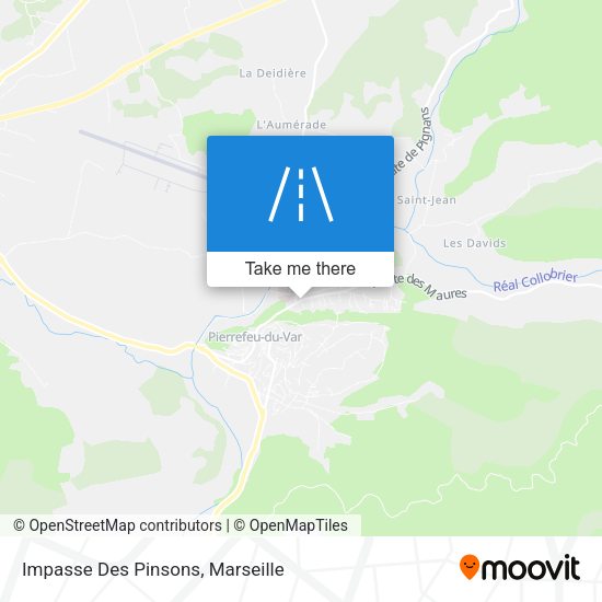 Impasse Des Pinsons map