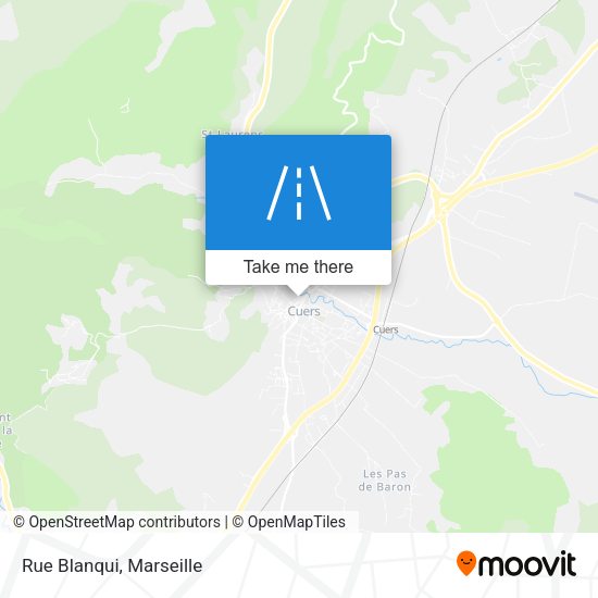 Rue Blanqui map