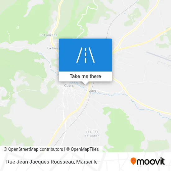 Rue Jean Jacques Rousseau map