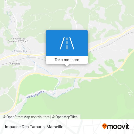 Impasse Des Tamaris map
