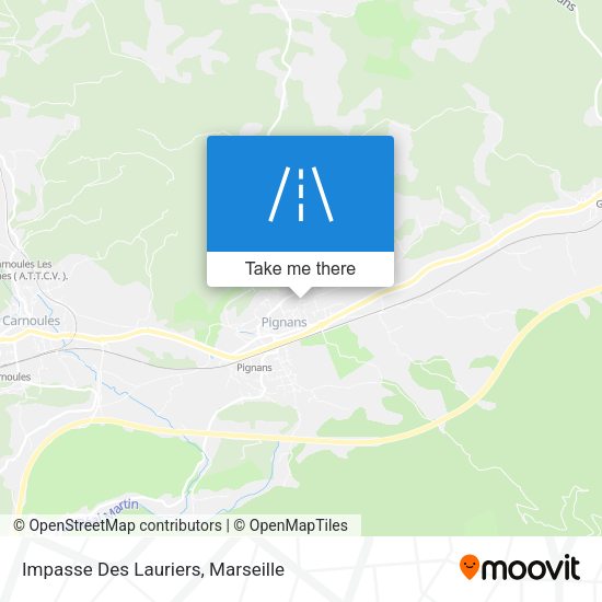 Impasse Des Lauriers map