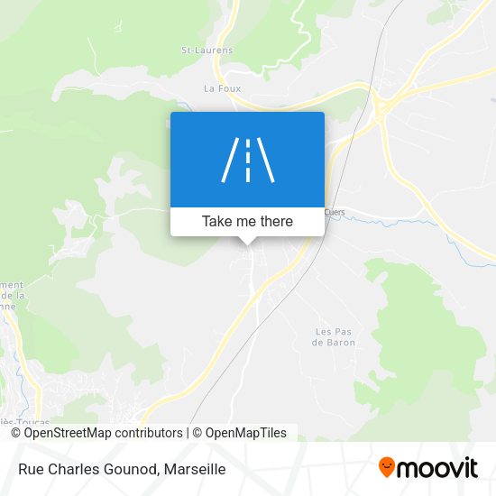 Rue Charles Gounod map