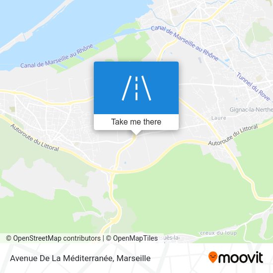 Avenue De La Méditerranée map
