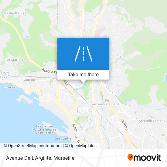 Avenue De L'Argilité map