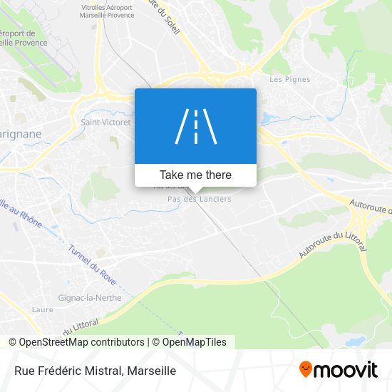 Rue Frédéric Mistral map