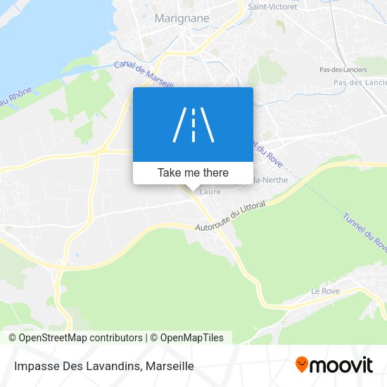 Impasse Des Lavandins map