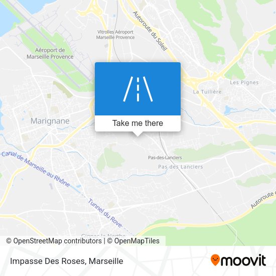 Impasse Des Roses map