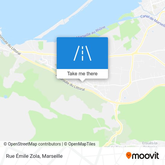 Rue Émile Zola map