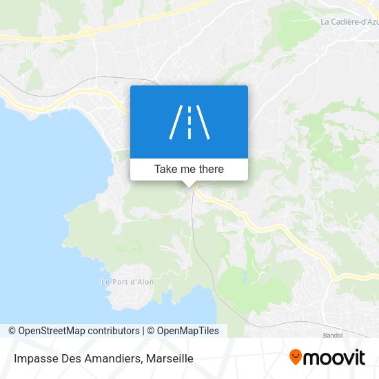 Impasse Des Amandiers map
