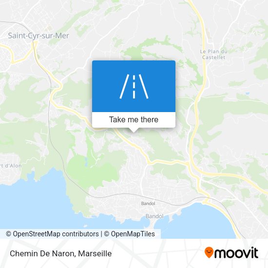 Chemin De Naron map