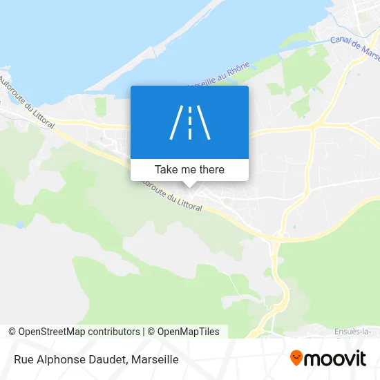 Rue Alphonse Daudet map