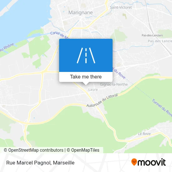 Rue Marcel Pagnol map