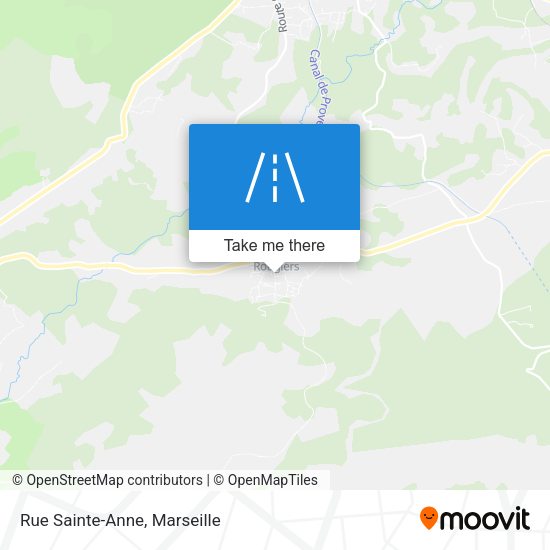 Rue Sainte-Anne map
