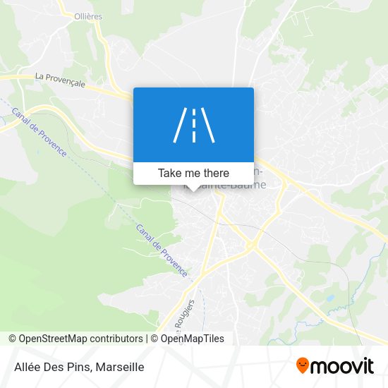 Allée Des Pins map
