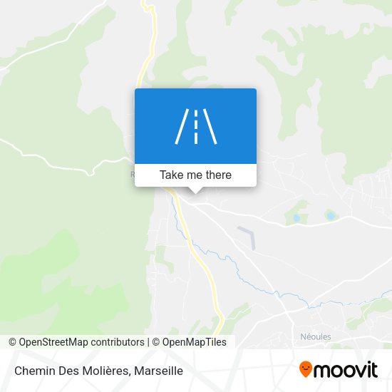 Chemin Des Molières map