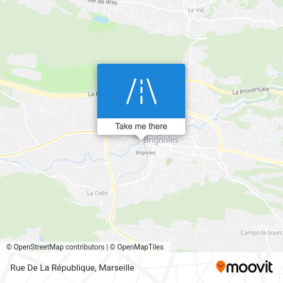Rue De La République map