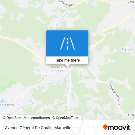 Avenue Général De Gaulle map