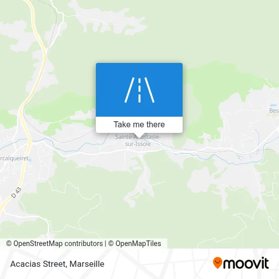 Rue Des Acacias map