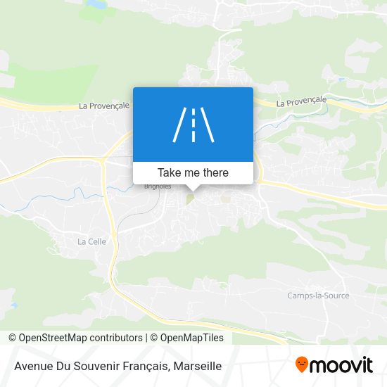 Avenue Du Souvenir Français map