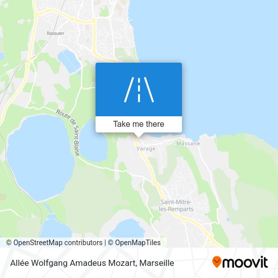 Allée Wolfgang Amadeus Mozart map