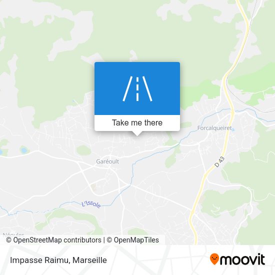 Impasse Raimu map