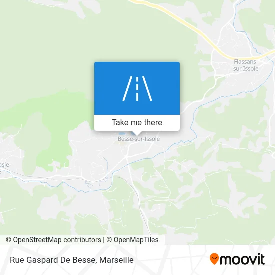 Rue Gaspard De Besse map