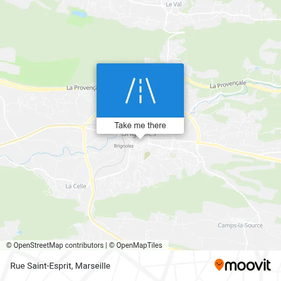 Rue Saint-Esprit map