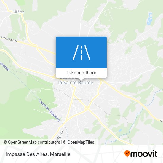 Impasse Des Aires map