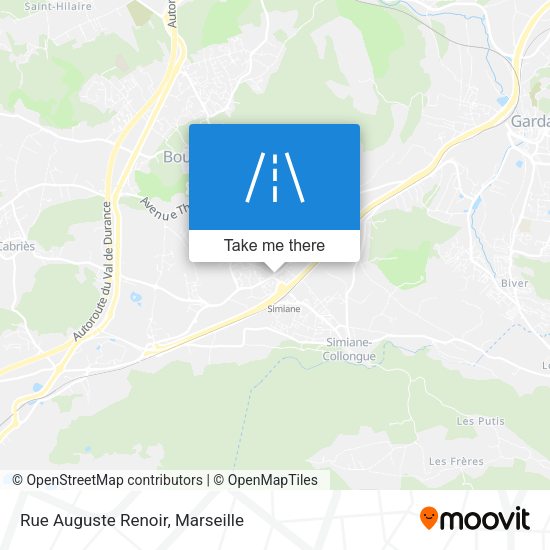Rue Auguste Renoir map