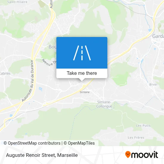 Rue Auguste Renoir map