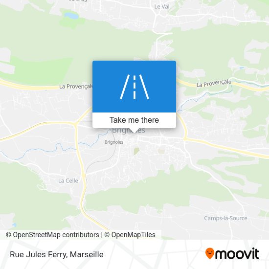 Rue Jules Ferry map