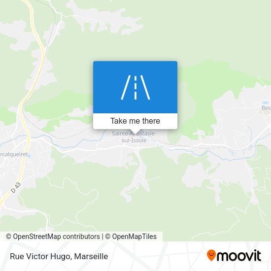 Rue Victor Hugo map