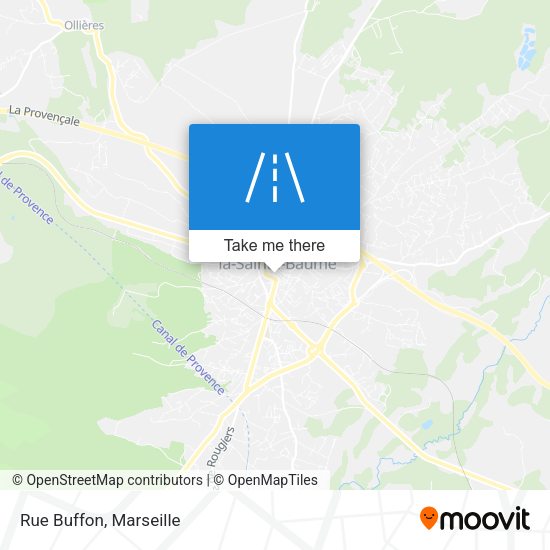 Rue Buffon map