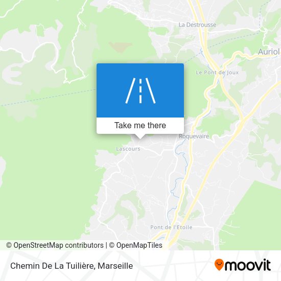 Chemin De La Tuilière map