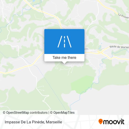 Impasse De La Pinède map