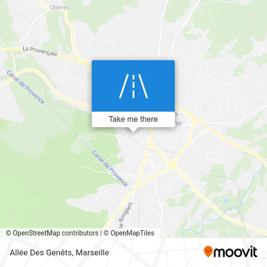 Allée Des Genêts map