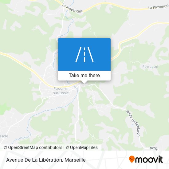 Avenue De La Libération map