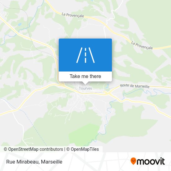 Rue Mirabeau map