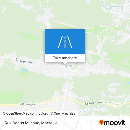 Rue Darius Milhaud map