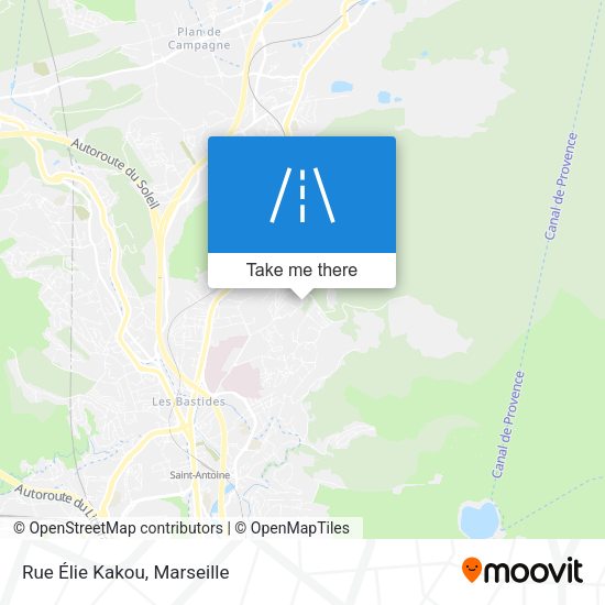Rue Élie Kakou map