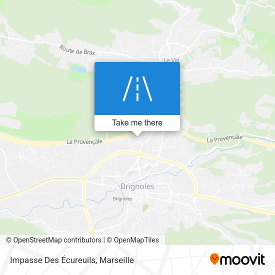 Impasse Des Écureuils map