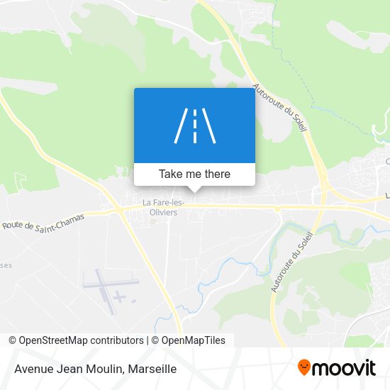Avenue Jean Moulin map