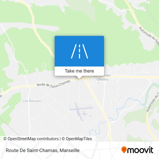 Route De Saint-Chamas map