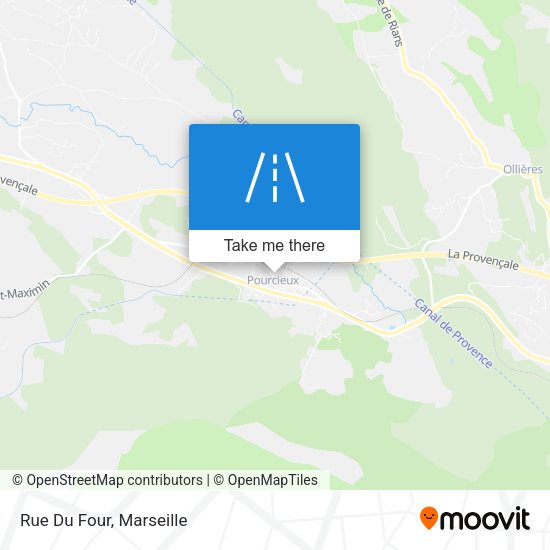Rue Du Four map