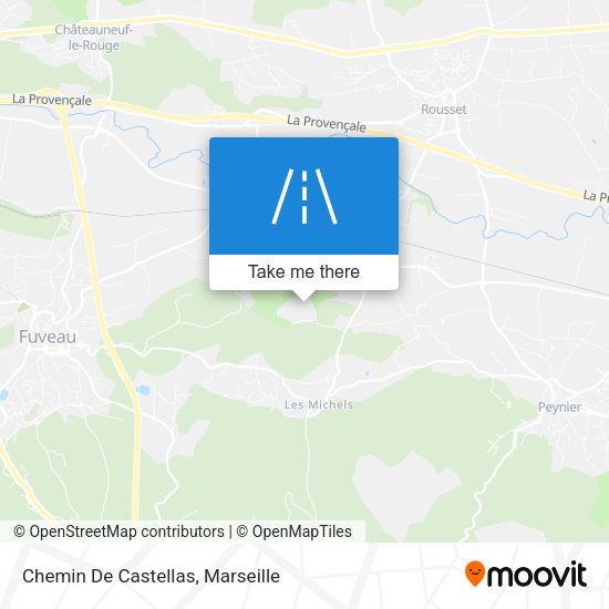 Chemin De Castellas map