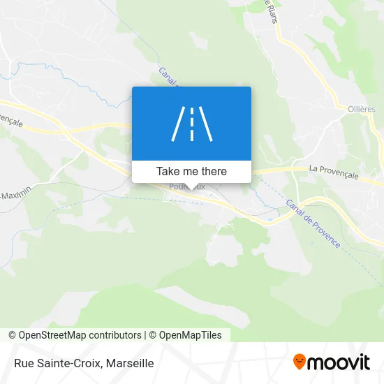 Rue Sainte-Croix map