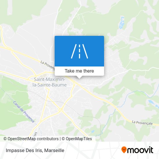 Impasse Des Iris map