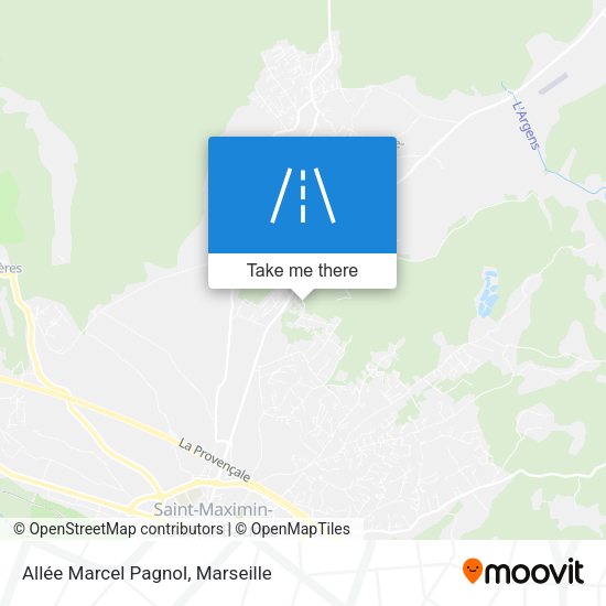 Allée Marcel Pagnol map