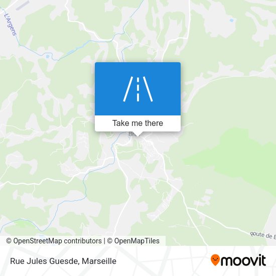 Rue Jules Guesde map