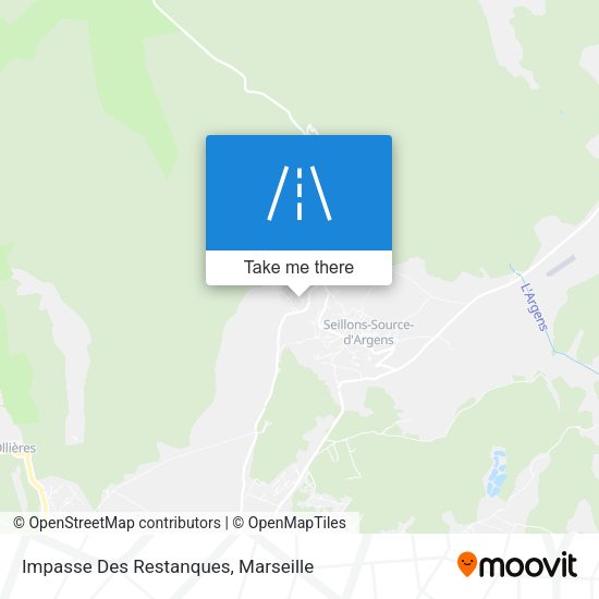 Impasse Des Restanques map